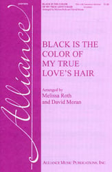 Black Is the Color of My True Love's Hair SSA choral sheet music cover